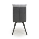 Ariel Suede Effect Dining Chair Set of 2 by Lavishway | Dining Chairs-27190