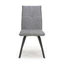 Ariel Suede Effect Dining Chair Set of 2 by Lavishway | Dining Chairs-27189