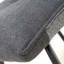 Ariel Suede Effect Dining Chair Set of 2 by Lavishway | Dining Chairs-27185