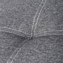 Ariel Suede Effect Dining Chair Set of 2 by Lavishway | Dining Chairs-27194