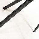 Ariel Suede Effect Dining Chair Set of 2 by Lavishway | Dining Chairs-27195