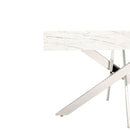 Arlo Marble Top 4 Chair Dining Table Set by Lavishway | Dining Table Set-26126