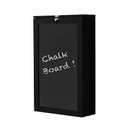 Arlo Black Foldaway Wooden Wall Desk by Lavishway | -28614