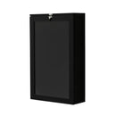 Arlo Black Foldaway Wooden Wall Desk by Lavishway | -28615