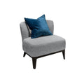 Arlo Upholstered Fabric Accent Chair by Lavishway | Fabric Sofas-23298
