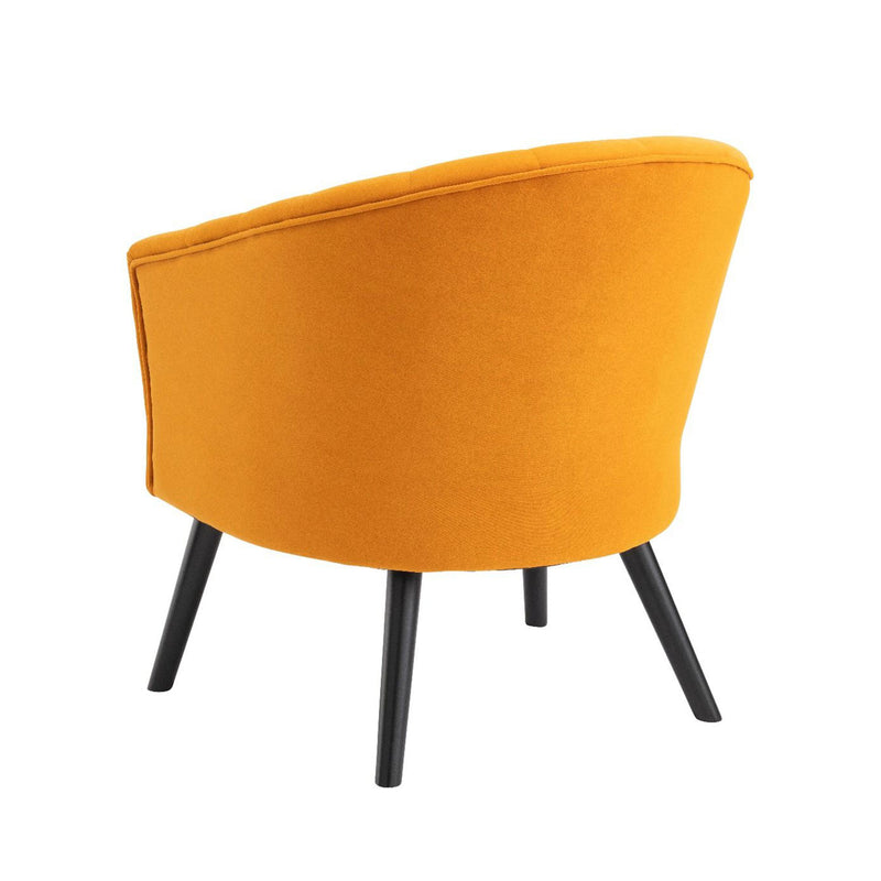 Arlo Fabric Upholstered Tub Chair by Lavishway | Velvet Sofa-26141