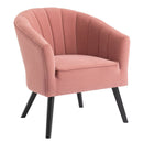 Arlo Fabric Upholstered Tub Chair by Lavishway | Velvet Sofa-26133