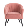 Arlo Fabric Upholstered Tub Chair by Lavishway | Velvet Sofa-26134