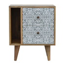 Artea 2 Drawers Wooden Mini Cabinet by Lavishway | Hallway Cabinets-22768
