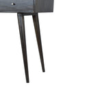 Ash 3 Drawers Black Console Table by Lavishway | Hallway Console Table-22752