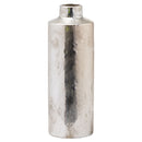 Aspen Large Silver Ceramic Bottle Vase by Lavishway | Vases-51004