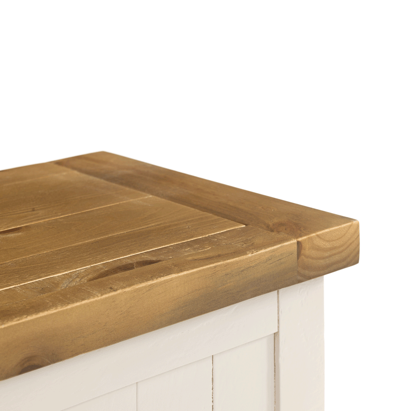 Aspen Solid Pine Storage Bench by Lavishway | Benches & Storage Benches-21087