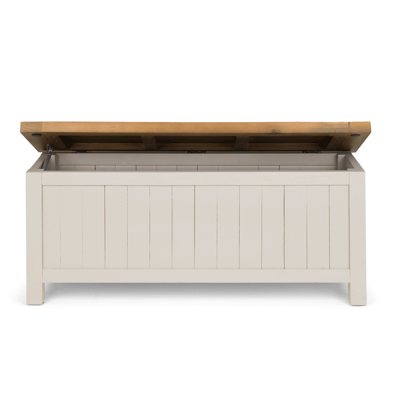 Aspen Solid Pine Storage Bench by Lavishway | Benches & Storage Benches-21077