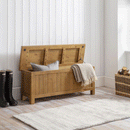 Aspen Solid Pine Storage Bench by Lavishway | Benches & Storage Benches-21066