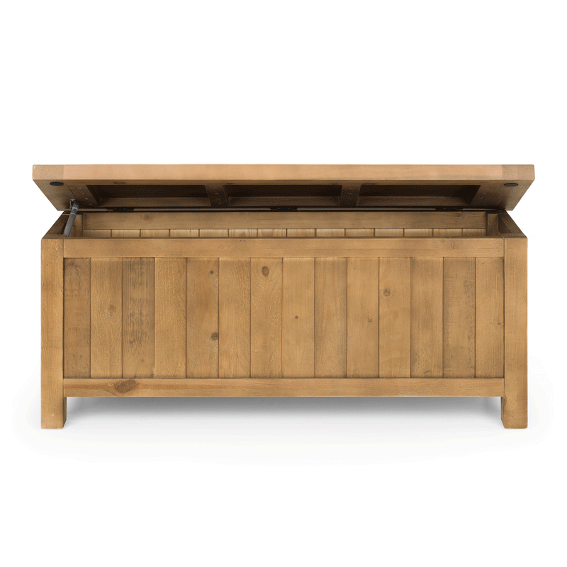 Aspen Solid Pine Storage Bench by Lavishway | Benches & Storage Benches-21076