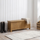 Aspen Solid Pine Storage Bench by Lavishway | Benches & Storage Benches-21068