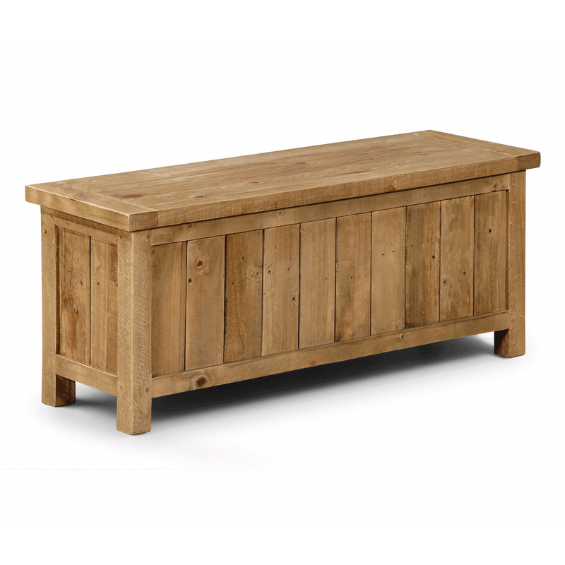 Aspen Solid Pine Storage Bench by Lavishway | Benches & Storage Benches-21081