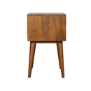 Assorted 1 Drawers Chestnut Bedside Table by Lavishway | Bedside Tables-22759