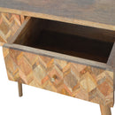 Assorted 2 Drawers Console Table by Lavishway | Hallway Console Table-22734