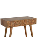 Assorted 2 Drawers Console Table by Lavishway | Hallway Console Table-22731