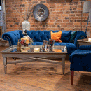 Astor Glass Top Timber Coffee Table by Lavishway | Coffee Tables-50485