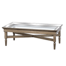 Astor Glass Top Timber Coffee Table by Lavishway | Coffee Tables-50484