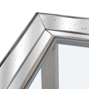 Astor Glass Top Timber Side Table by Lavishway | Side Tables-51169