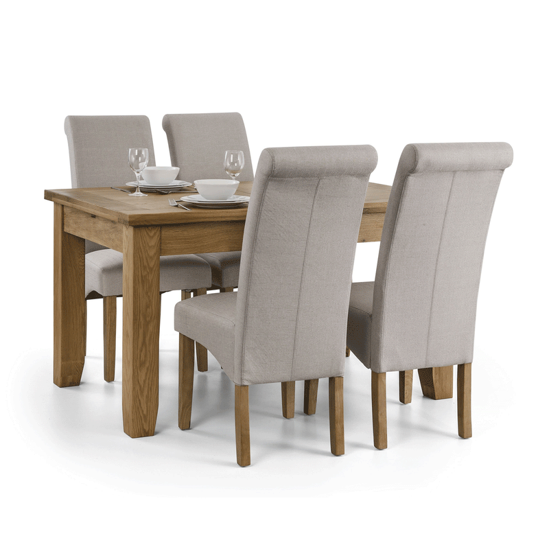 Astoria Solid Oak Extendable Dining Table by Lavishway | Dining Tables-21016