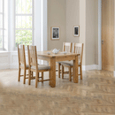 Astoria Solid Oak Extendable Dining Table by Lavishway | Dining Tables-21011