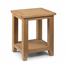 Astoria Solid Oak Waxed Finish Lamp Table by Lavishway | Side Tables-20978