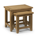 Astoria Solid Oak Nest Of 2 Tables by Lavishway | Nest of Tables-20977