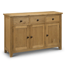 Astoria Solid Oak 3 Doors Sideboard by Lavishway | Sideboards-20976