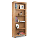 Astoria Solid Oak Tall Bookcase by Lavishway | Book Shelves and Cabinets-20975