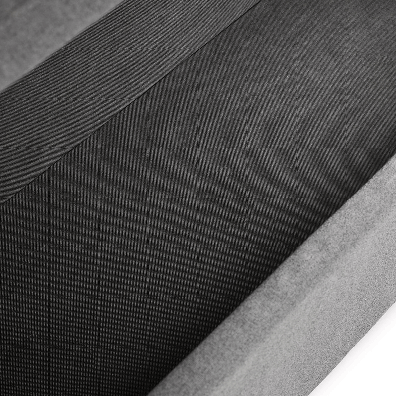 Astrid Grey Fabric Blanket Box by Lavishway | Benches & Storage Benches-20972