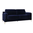 Aubyn 2 Seater Upholstered Velvet Sofa by Lavishway | Velvet Sofa-23289