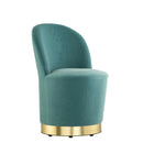 Audrey Upholstered Cocktail Chair by Lavishway | Dressing Table Chairs-26174