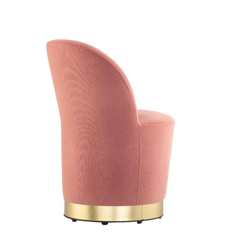 Audrey Upholstered Cocktail Chair by Lavishway | Dressing Table Chairs-26166