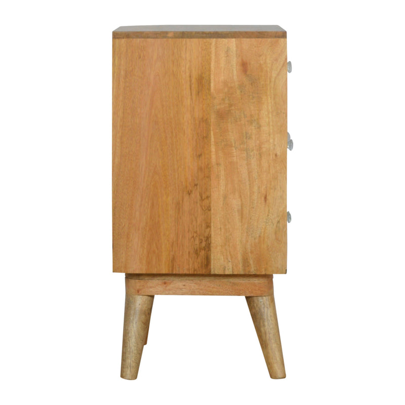 Augustus Nordic Style Bedside Table by Lavishway | Bedside Tables-58620