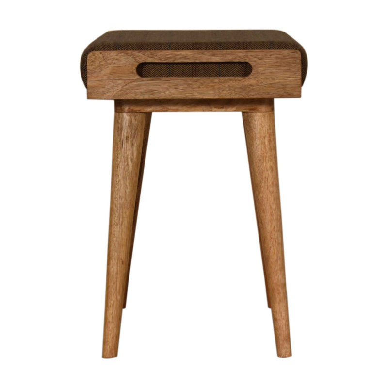 Augustus Tray Style Oak-Ish Footstool by Lavishway | Footstool-58589