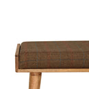 Augustus Tray Style Oak-Ish Footstool by Lavishway | Footstool-58591