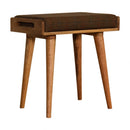 Augustus Tray Style Oak-Ish Footstool by Lavishway | Footstool-58587