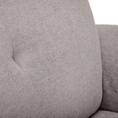 Ava Rise Taupe Chenille Fabric Recline Chair by Lavishway | Recliner Armchairs-20944