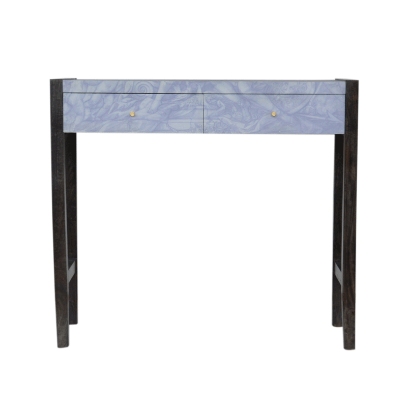 Avanti 2 Drawers Unique Console Table by Lavishway | Hallway Console Table-21920