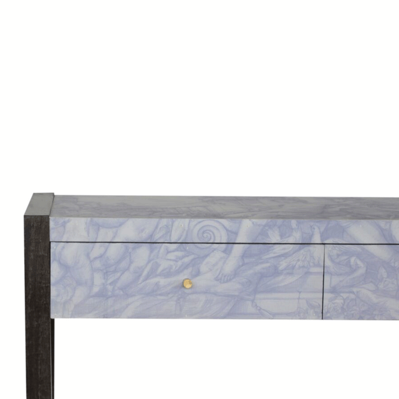 Avanti 2 Drawers Unique Console Table by Lavishway | Hallway Console Table-21930