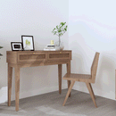 Bordeaux Wooden Dressing Table by Lavishway | Dressing Tables-49851