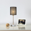 Nordic Metal & Fabric Bedside Table Lamp by Lavishway | Bedroom Lighting-39551