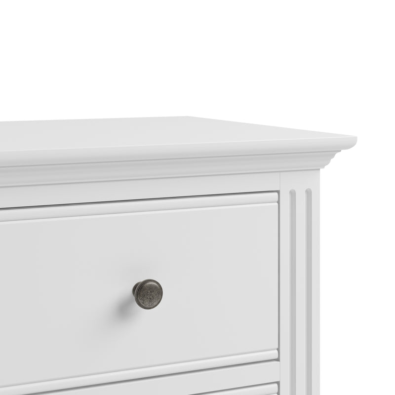 Bolton White 2 Over 3 Chest Of Drawers by Lavishway | Chest Of Drawers-32892