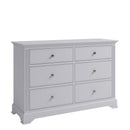 Bolton Grey Painted 6 Chest of Drawers by Lavishway | Chest Of Drawers-31526