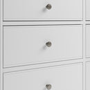 Bolton White Painted 6 Drawer Chest by Lavishway | Chest Of Drawers-31523