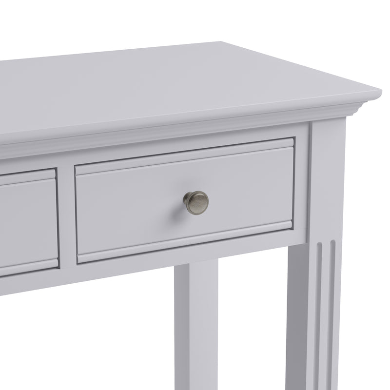 Bolton Grey Painted Dressing Table by Lavishway | Dressing Tables-31518